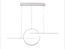 M8206  Kitesurf Centre Loop Pendant Dimmable 50W LED White